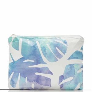 NEW ALOHA Collection “Monstera MID” Pouch in Dawn